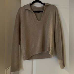 Naadam Oatmeal Cashmere Sweater M